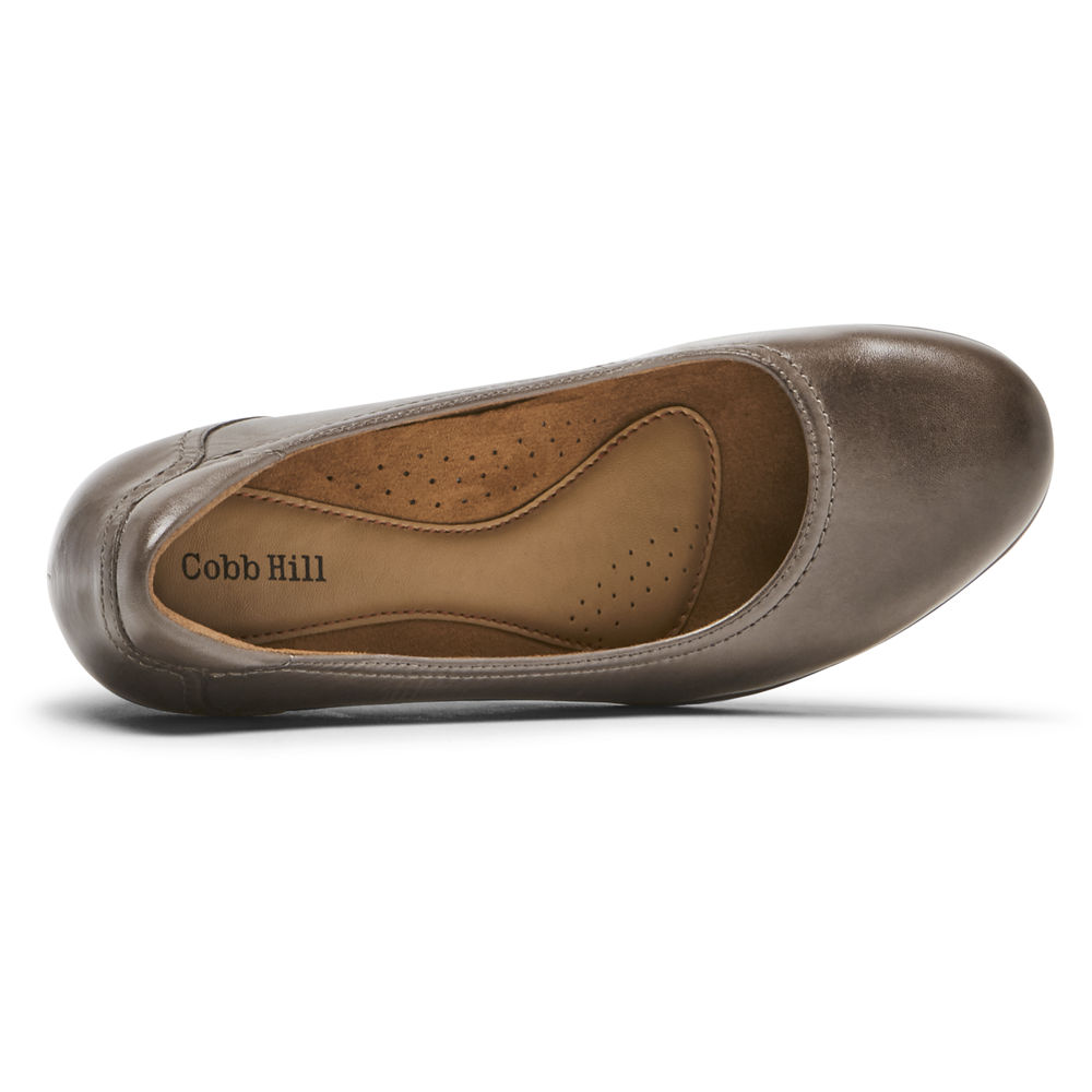 Rockport Hæler Sko Dame Grå - Cobb Hill Adaline - OUSI45370